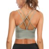 Enjoyoself 3 Pack Womens Strappy Sports Bra for Yoga Running