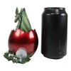 Ebros Amy Brown Holiday Green Mischief Dragon Hiding Red Egg