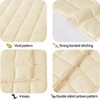 HOSUKKO Weighted Blanket - Weighted Blanket 5 lbs Ivory Heavy