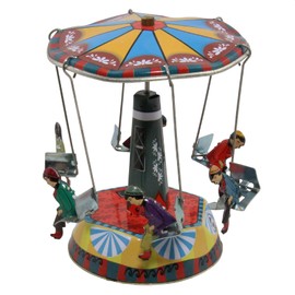 Superfreak Carousel Tin Toy Carousel Small 2
