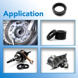 Parts and Parts Radial Shaft Seal 33 x 45 x 11 mm, AS/TC/BASL/WAS, DIN 3760 Seal Ring, NBR 70, Heat & Chemical Resistant, Ideal for Engines, Pumps, Gearboxes & Industrial Applications