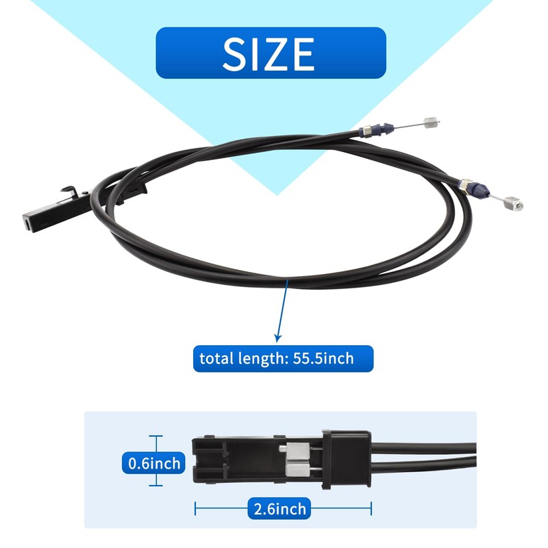 Engine Hood Release Cable Fits for 2007-2015 Infiniti Sedan G35