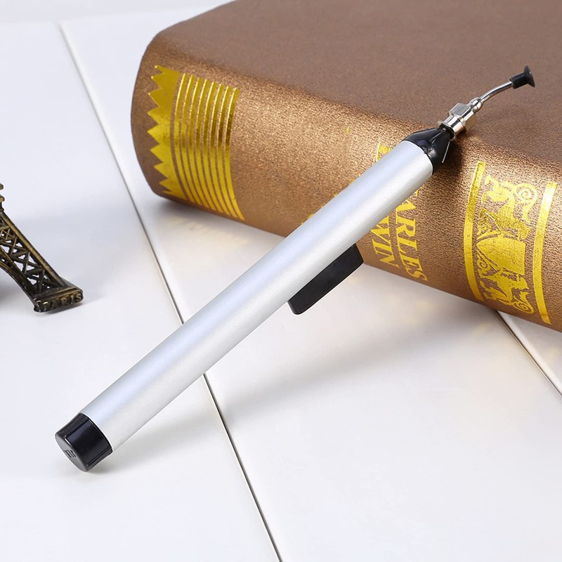 Risegun Vacuum Sucking Pen, Fine Solder Desoldering Pump Sucker, IC