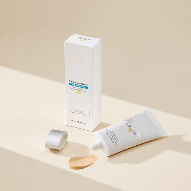 Atomy 애터미 선크림 베이지 자외선 차단 4EA CP Atomy Sun