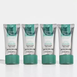 From The Skin 프롬더스킨 글루타치온 콜라겐 선크림 50ml 4개 From The Skin Glutathione Collagen Sun Cream 50ml 4ea