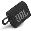 JBL - GO3 Portable Waterproof Wireless Speaker - Black (Renewed)