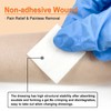 Carbou Calcium Alginate Wound Dressing, 4'' x 4'' Patches,10 Individual