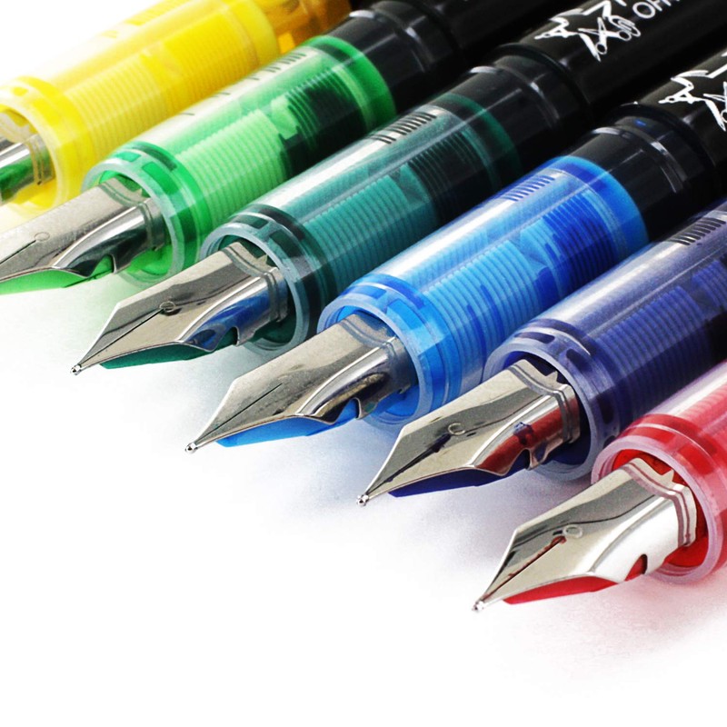 Thornton's OFFICE SUPPLIES Novice Disposable Fine Point Brown Ink Fountain