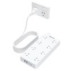 DEPOW Surge Protected Power Board with 8 AC Outlets, Powerboard