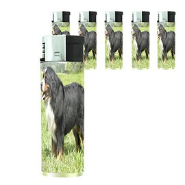 Dog bernese mountain dog Lighter Set of 5 Pieces