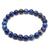 CrystalAge Lapis Lazuli Round Bead Bracelet