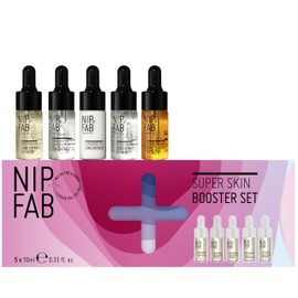 Nip+Fab Gift Set, Super Skin Booster Set, 5 Skin-Boosting Concentrates: Retinol, Hyaluronic, Ceramide, Glycolic and Vitamin C, Complex Skin Care