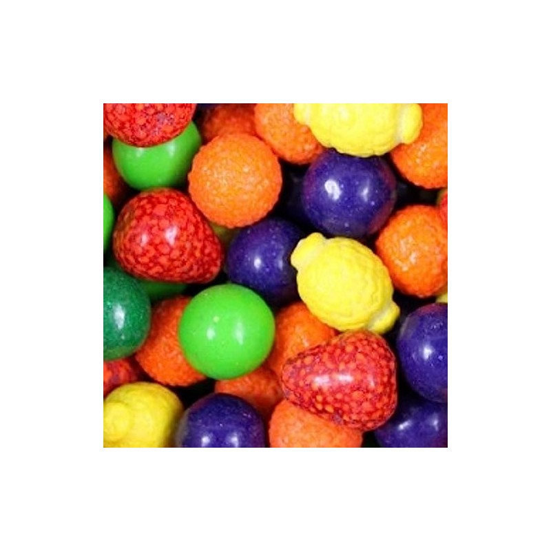 Seedling Gumballs Bulk 2LB Bag of Seedling Fruit Shaped Gum