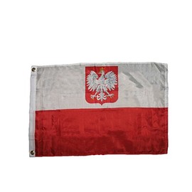 AllFlags ShopForAllYou Decor Flags 2x3 Poland Eagle Polish Old Polska Flag 2'x3' House Banner Brass Grommets