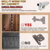 10 Pcs Soft Close Cabinet Door Damper, Universal Soft Close