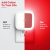 Sujeet Red Night Light, Night Lights Plug into Wall 4-Pack,