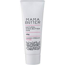 Mama Butter Additive-Free Hand Cream Rose [Shea Butter Formulated Highly Moisturizing] 1.4 oz (40 g)
