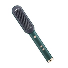 FOMIYES Curling Iron Straightening Comb Fever Sheet Modeling Electric Splint Hair Straightener