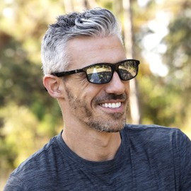 Lucyd Lyte Bluetooth Audio Sunglasses for Men & Women – Smart Glasses with Wireless Bluetooth Headphones, Smart Speaker and Wireless Mic - Bluetooth Eyewear Compatible with Alexa and Siri - Nitrous