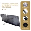 MLY Retractable Windshield Sun Shade, Car Umbrella Sunshade with Heat-Blocking