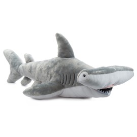 The Petting Zoo Hammerhead Shark Animal Plushie, Gifts for Kids, Wild Onez Ocean Animals, Jumbo Shark Plush Toy 32 inches