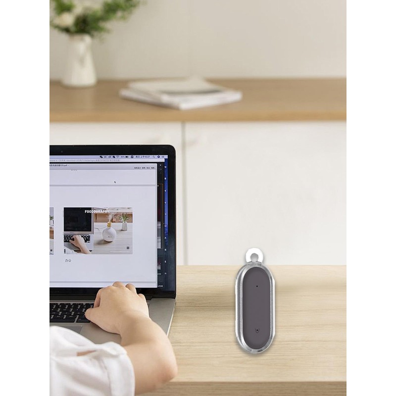 Compatible with PLAUD NotePin AI Voice Recorder，Clear PC Shockproof Protective