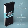 Notsu Dotted Reporter's Notebooks 2-Pack | Black Pocket Spiral Reporter