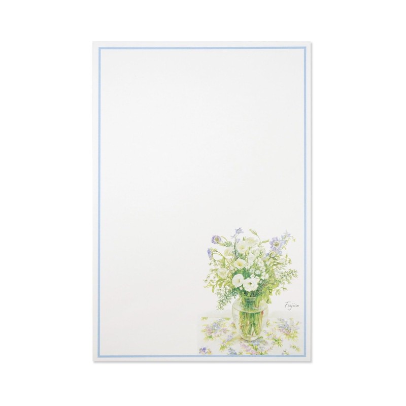 Hgs-474 Postcard Notes Fujiko Hashimoto Series