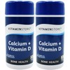 2 x Calcium & Vitamin D Tablets, 200 Tablets –