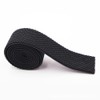Woven Rubber Elastic Cord Flat Rubber Strong Knit Rubber Back