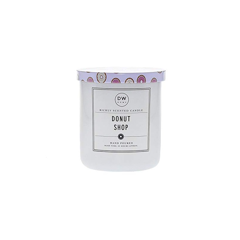DW Home Richly Scented Donut Shop Medium Single Wick Candle