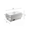 RIEDHOFF Electric Chafing Dish Set, 1 x 1/1 + 2