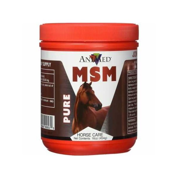 AniMed Pure MSM Supplement for Horses, 1-Pound
