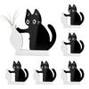 6 Pcs Cat Whisker Holder, Clear Acrylic Whisker Holder Magnet