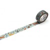 MT ex 'Embroidery Fox and Squirrel' Washi - Cinta adhesiva