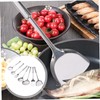 MAGICLULU 7pc Stainless Steel Kitchen Utensil Set Non-Stick Cooking Gadgets