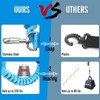 nitescuba Spiral Cable Spring Coil for Diving, Diving Accessories, Anti-Lost