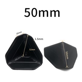 16PCS Black Corner Protector 50MM Plastic Box Corner Protectors For Shipping Packaging Box Edge Guard,Anti-collision Corner Protectors For Furniture & Cabinets