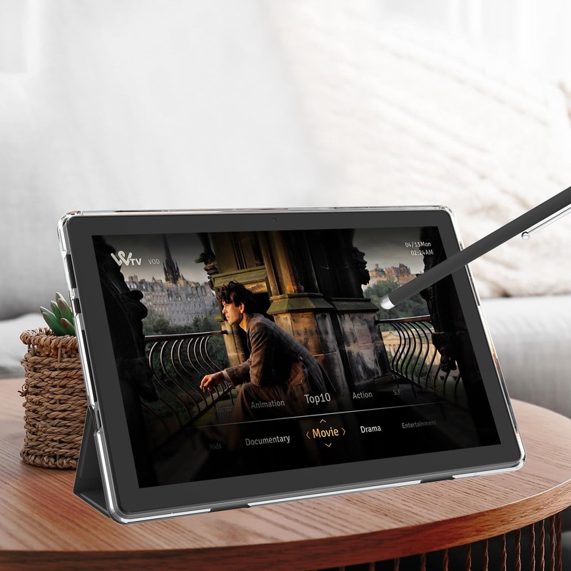 Android 15 Tablet 10 inch Tablets with Case, 12GB RAM