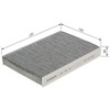 Bosch Automotive R2197 Cabin Air Filter with Activated Carbon