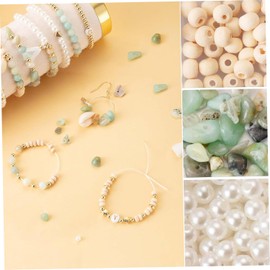 Kit para hacer pulseras de la amistad con cuentas y caja de almacenamiento, kit pulsera con dijes DIY para fabricación joyas para adolescentes y adultos