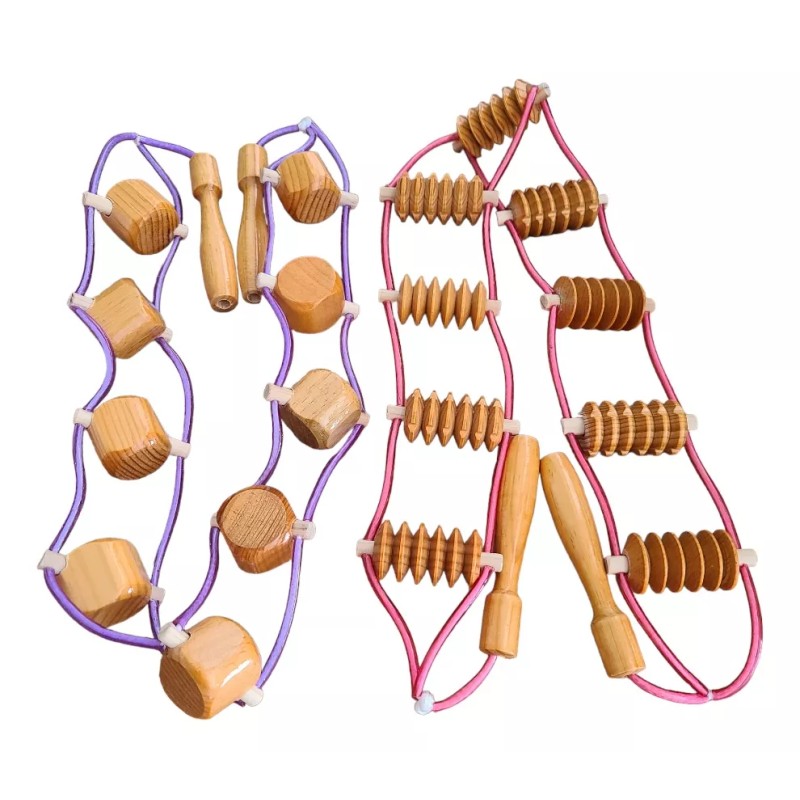 Singex Kit 3 Cinturones Reforzado 1.30 Cm Maderoterapia Artesanal