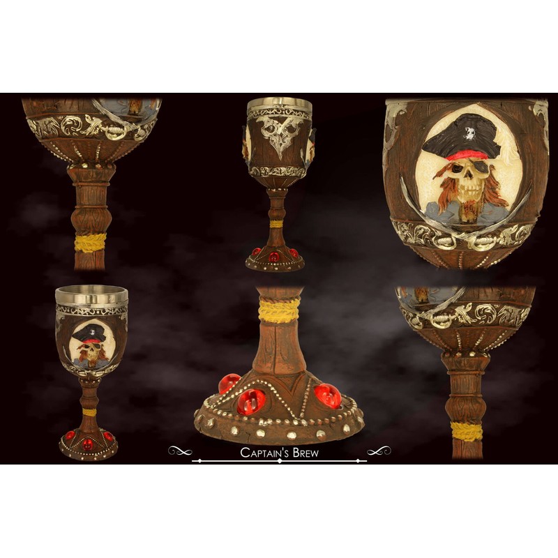 mtb more energy Decorative Goblet "Captain's Brew" - Drinking Goblet