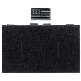 1 Pcs 12x8 inch Large Tactical Patch Molle Backpack Mounting Expansion Panel Board Stroage Display Visor Holder Attachment for Backpacks Vest Dog Harness Hook and Loop Patch Badge Emblem Showing