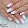 Acrylic Colour Powder Fuchsia Glitter Powder Nail Design Nails Fingernail