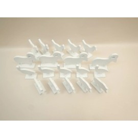 Quality Targets NASSA New Smallbore Silhouette 1/4" thick steel - 20 pc set five of each animal