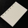 Audiofan Notebook Refill, Mini 6 Holes, Horizontal Rule, A7, 6