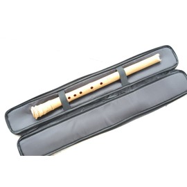 Black PE Sleeve Pouch Bag w. Zipper (27.5 X 4.5 inch) - for Flutes, Bamboo Flutes, or Clarinets.