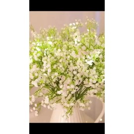 60pzs Artificial Gypsophila Flowers/bouquet Of Flowers/artificial Branches/artificial Flowers/bouquets Of Artificial Flowers White Pack 60