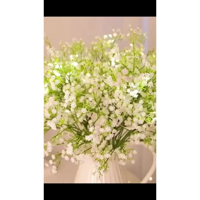 60pzs Artificial Gypsophila Flowers/bouquet Of Flowers/artificial Branches/artificial Flowers/bouquets Of Artificial